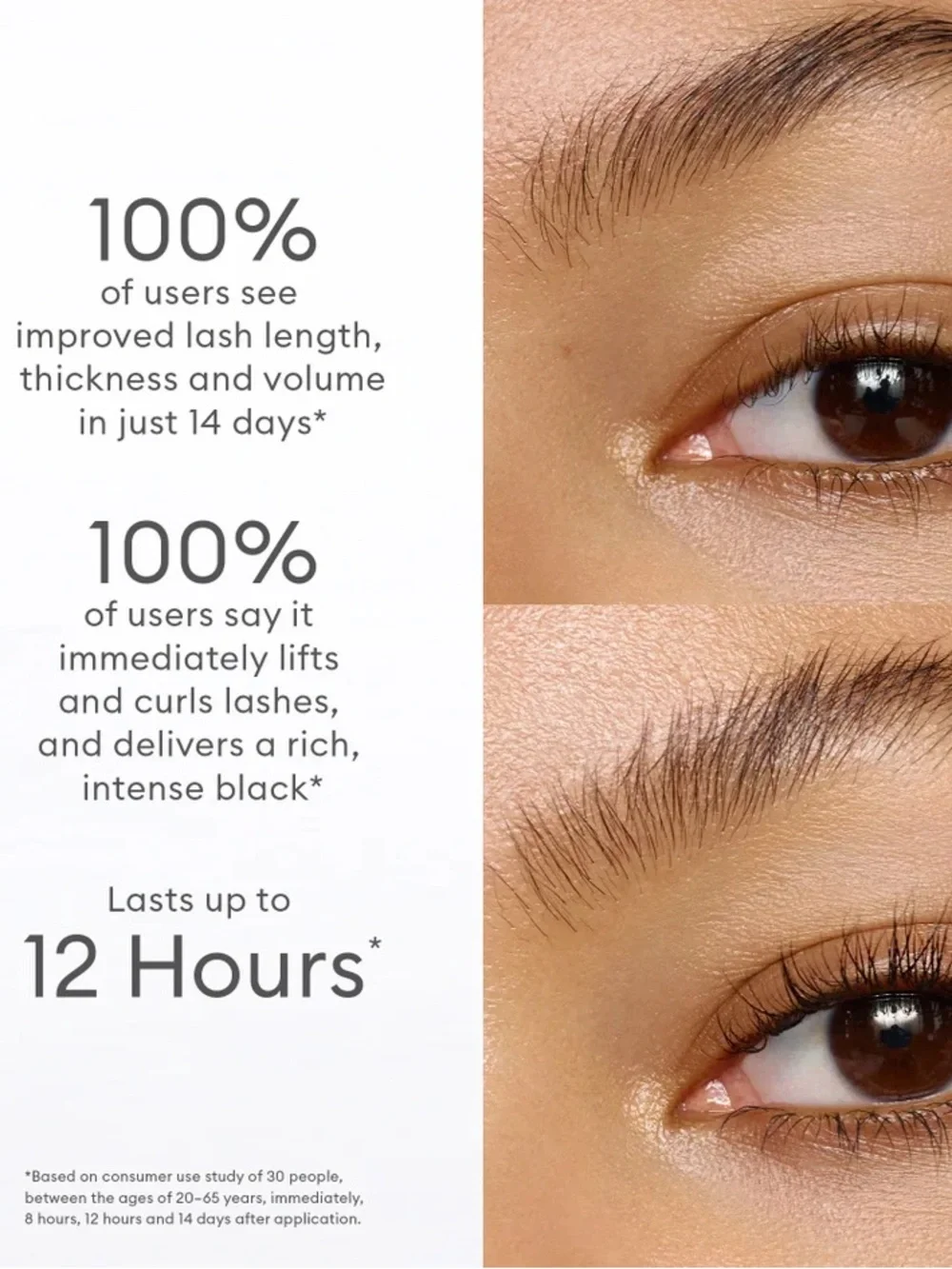 🪷 Rose Inc Ultra-Black Lash Lift Serum Mascara 10.7ml Full Size
